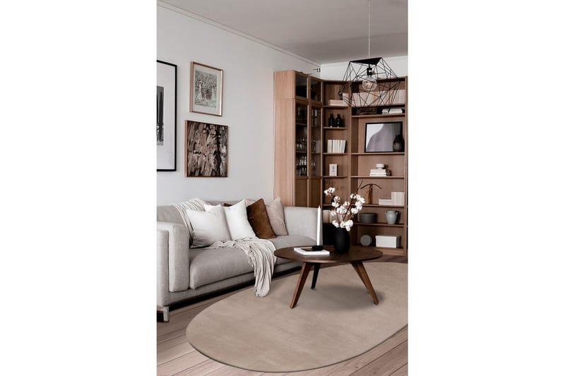 Tvättbar Matta Soft Shape - 240x340 cm, Greige - Textil & mattor - Mattor - Flatvävda mattor