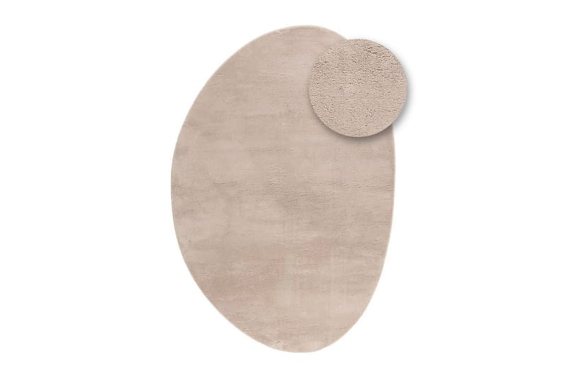 Tvättbar Matta Soft Shape - 240x340 cm, Greige - Textil & mattor - Mattor - Flatvävda mattor