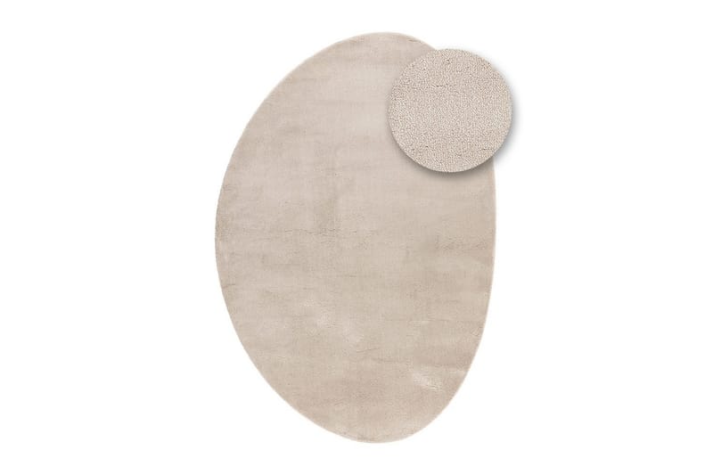 Tvättbar Matta Soft Shape - 240x340 cm, Melerad Linne - Textil & mattor - Mattor - Flatvävda mattor