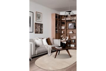 Tvättbar Matta Soft Shape - 240x340 cm, Melerad Linne - Textil & mattor - Mattor - Stora mattor