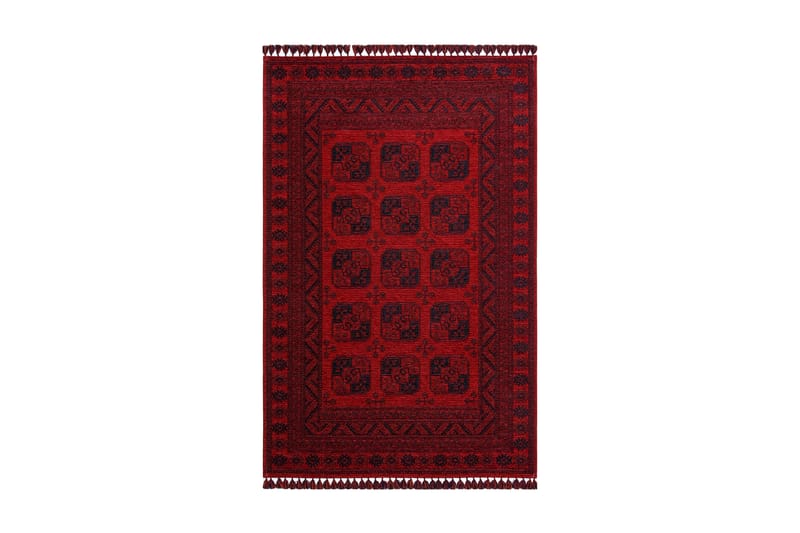 Udathe Matta 200x300 cm - Röd/Blå - Textil & mattor - Mattor