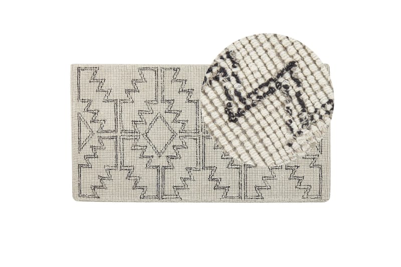 Urla Ryamatta 80x150 cm - Beige - Textil & mattor - Mattor - Flatvävda mattor