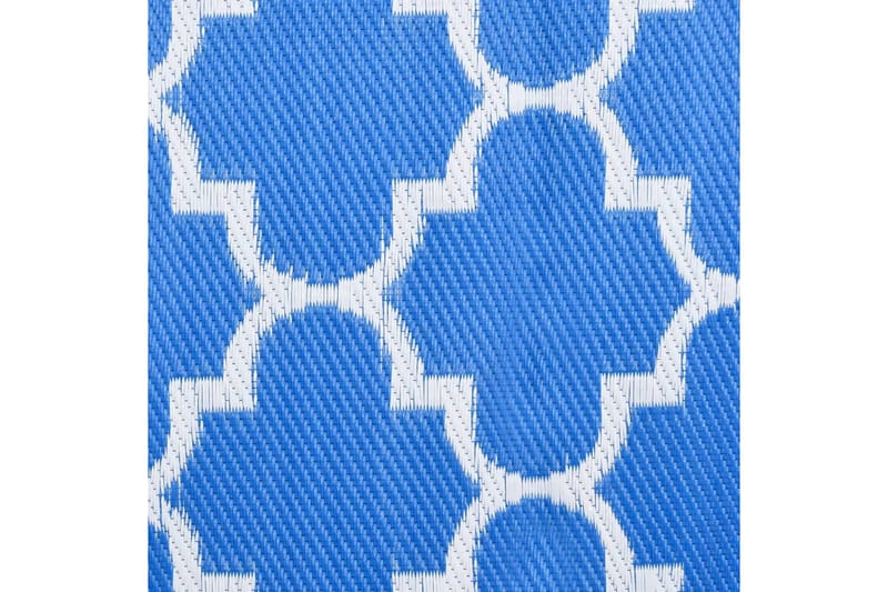 Utomhusmatta blå 160x230 cm PP - Blå - Textil & mattor - Mattor - Utomhusmattor