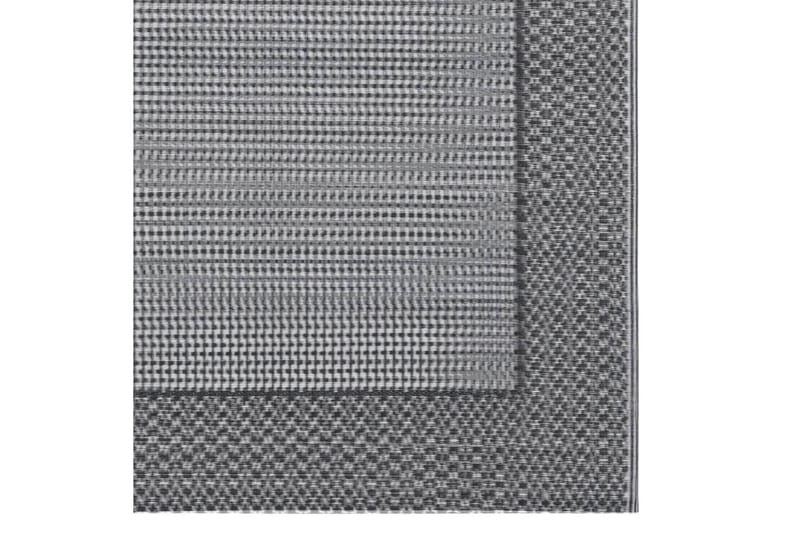 Utomhusmatta grå 120x180 cm PP - Utomhusmattor
