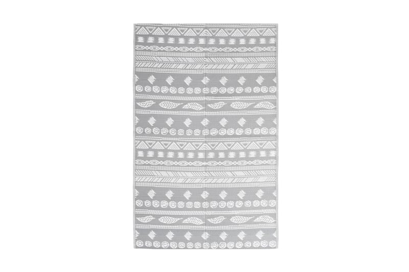 Utomhusmatta grå 190x290 cm PP - Grå - Textil & mattor - Mattor - Utomhusmattor