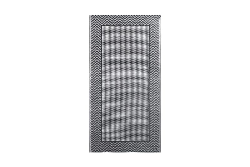 Utomhusmatta grå 80x150 cm PP - Grå - Utomhusmattor