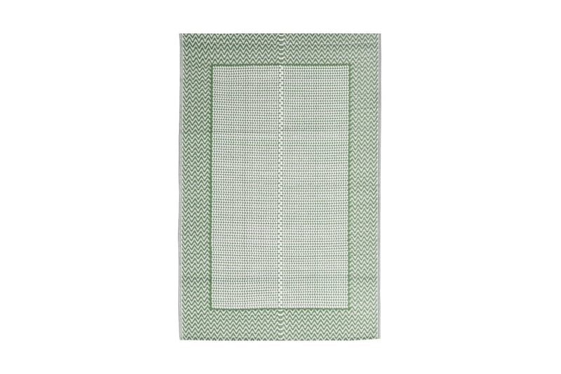 Utomhusmatta grön 140x200 cm PP - Grön - Textil & mattor - Mattor - Utomhusmattor