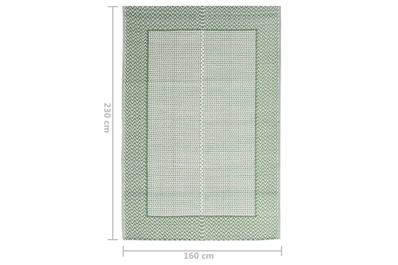 Utomhusmatta grön 160x230 cm PP - Grön - Textil & mattor - Mattor - Utomhusmattor