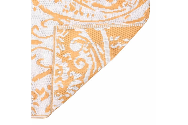 Utomhusmatta Gul 140x200 cm PP - Gul - Textil & mattor - Mattor - Utomhusmattor