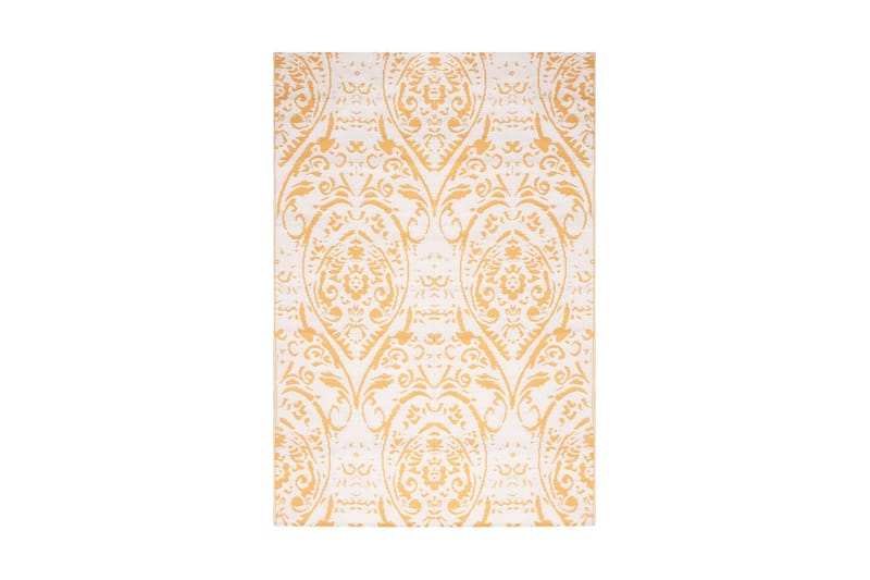 Utomhusmatta Gul 140x200 cm PP - Gul - Textil & mattor - Mattor - Utomhusmattor