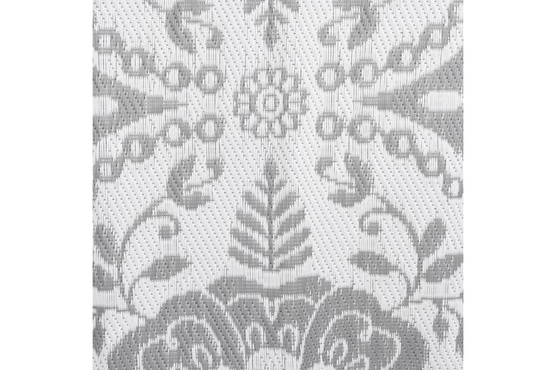 Utomhusmatta ljusgrå 140x200 cm PP - Grå - Textil & mattor - Mattor - Utomhusmattor