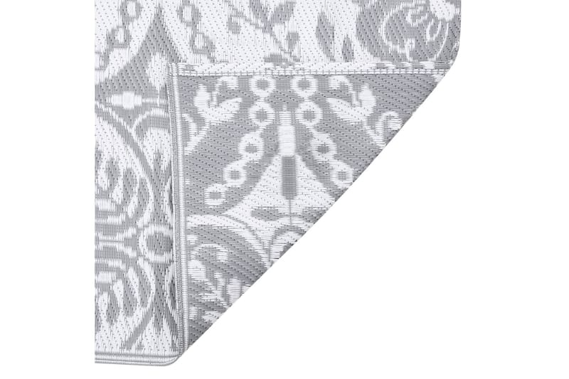 Utomhusmatta ljusgrå 80x250 cm PP - Grå - Textil & mattor - Mattor - Utomhusmattor
