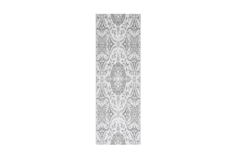 Utomhusmatta ljusgrå 80x250 cm PP - Grå - Textil & mattor - Mattor - Utomhusmattor