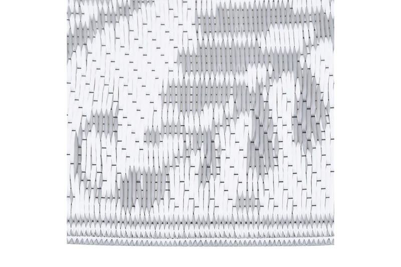 Utomhusmatta ljusgrå 80x250 cm PP - Grå - Textil & mattor - Mattor - Utomhusmattor