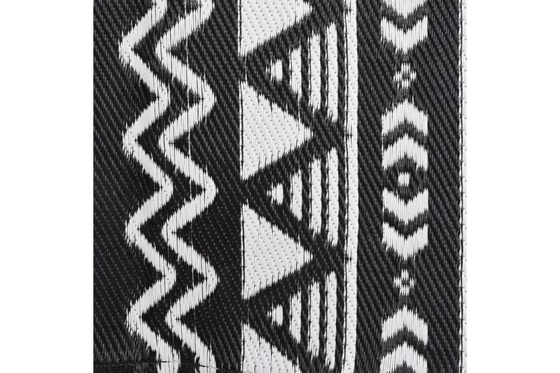 Utomhusmatta svart 120x180 cm PP - Svart - Textil & mattor - Mattor - Utomhusmattor