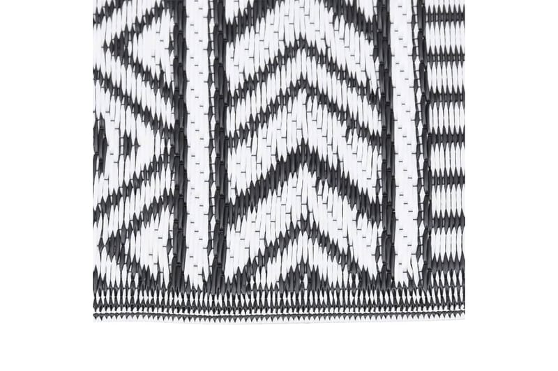 Utomhusmatta svart 140x200 cm PP - Svart - Textil & mattor - Mattor - Utomhusmattor