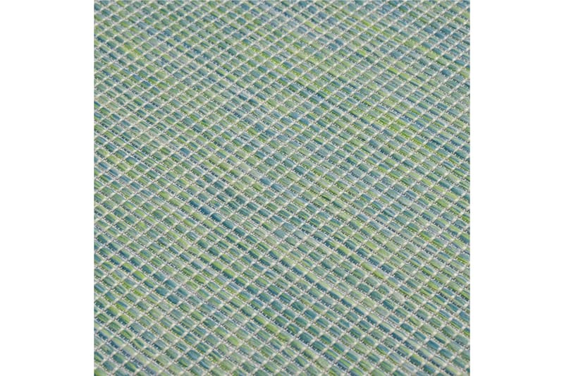 Utomhusmatta plattvävd 100x200 cm turkos - Turkos - Textil & mattor - Mattor - Utomhusmattor