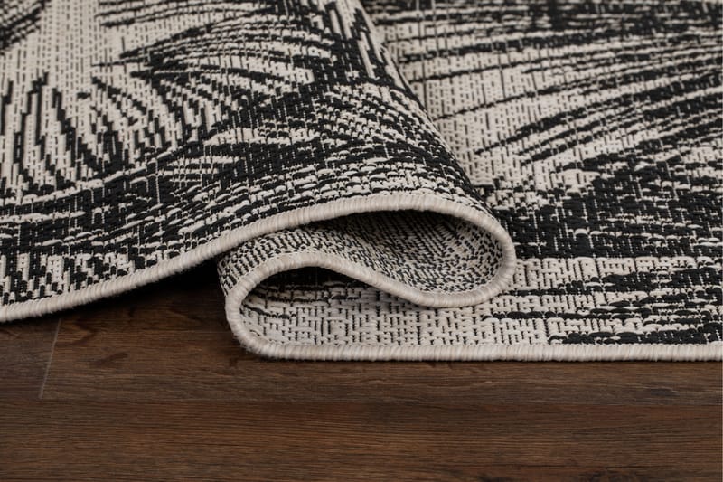 Bahamas Palm Utomhusmatta 200x290 cm - Charcoal - Textil & mattor - Mattor - Utomhusmattor