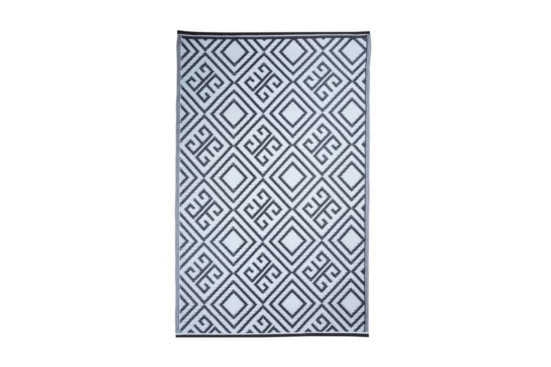 Esschert Design Utomhusmatta 120x186 cm grafisk OC12 - Svart - Textil & mattor - Mattor - Utomhusmattor