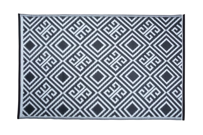 Esschert Design Utomhusmatta 120x186 cm grafisk OC12 - Svart - Textil & mattor - Mattor - Utomhusmattor