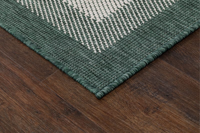 Havanna Frame Utomhusmatta 160x230 cm - Grön - Textil & mattor - Mattor - Utomhusmattor