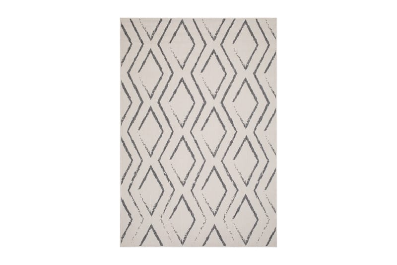 Havanna Romb Utomhusmatta 160x230 cm - Silver - Textil & mattor - Mattor - Utomhusmattor