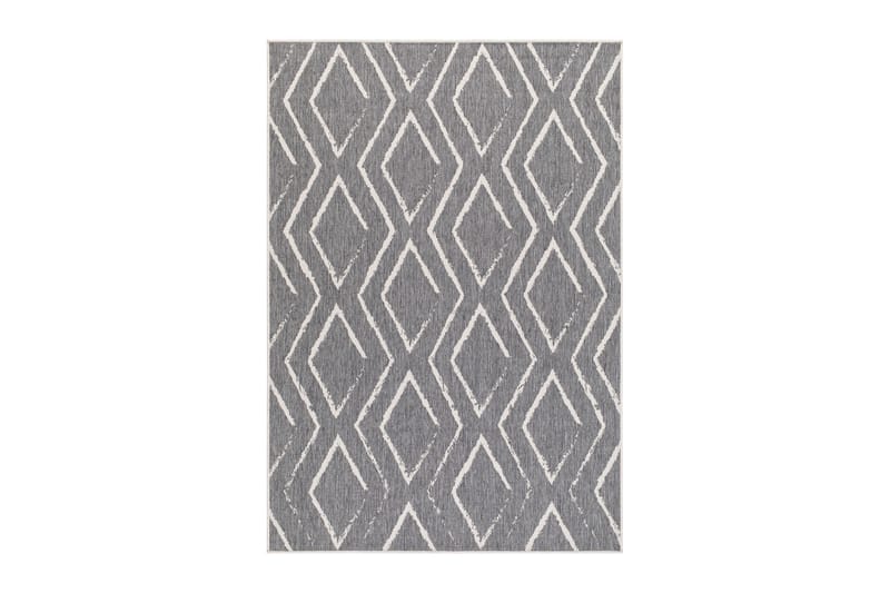 Havanna Romb Utomhusmatta 200x290 cm - Silver - Textil & mattor - Mattor - Utomhusmattor