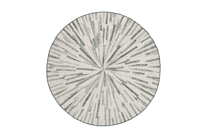 Havanna Shadow Utomhusmatta 200 cm Rund - Grön - Textil & mattor - Mattor - Utomhusmattor