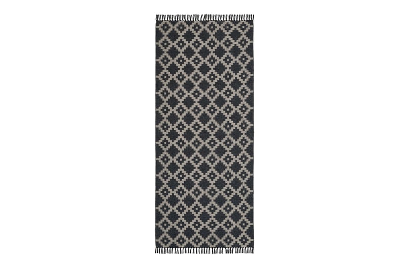 Leia Plastmatta 170x250 cm Rektangulär - Svart - Textil & mattor - Mattor - Utomhusmattor - Plastmattor