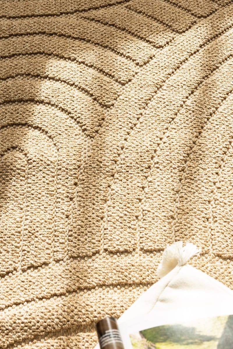 Maskinvävd Matta Capri Zen 80x150 cm - Jute - Textil & mattor - Mattor - Utomhusmattor