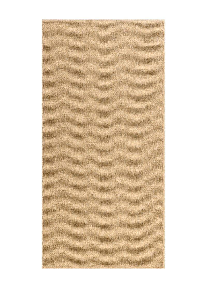Maskinvävd Matta Capri Plain 80x250 cm, jute