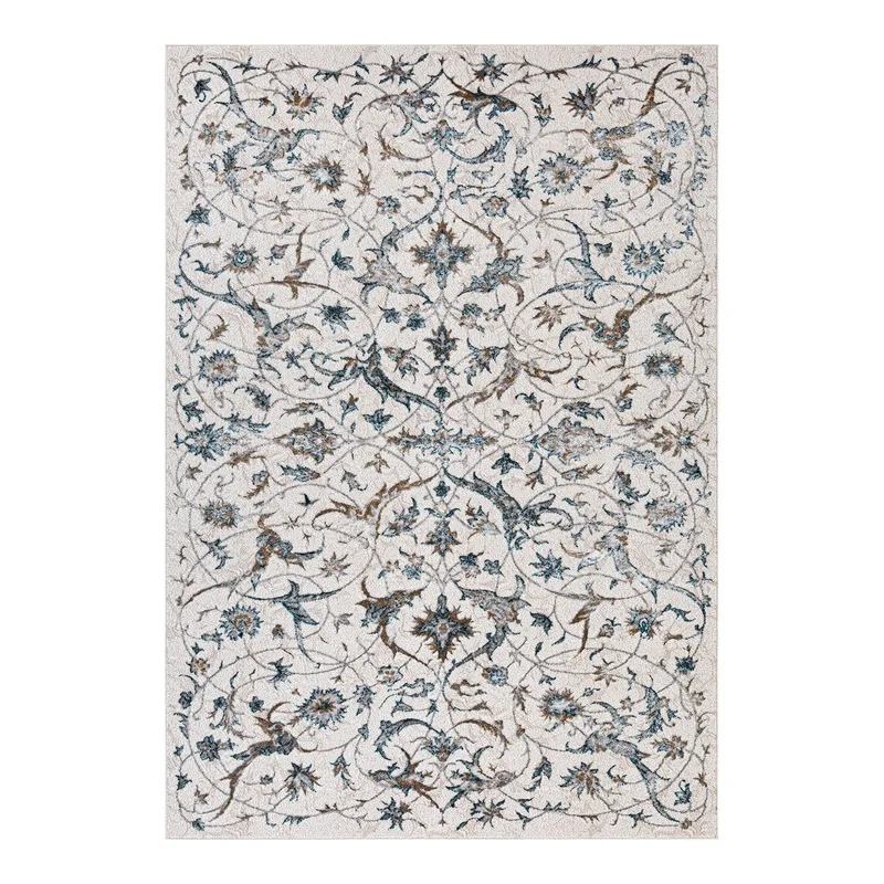 Matta Jutmar 200x285 cm - Beige/Blå - Textil & mattor - Mattor - Utomhusmattor - Plastmattor