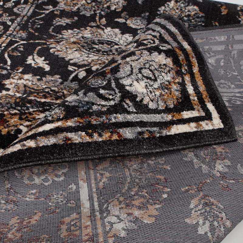Matta Yelvi 160x230 cm - Svart/Beige - Textil & mattor - Mattor - Utomhusmattor - Plastmattor