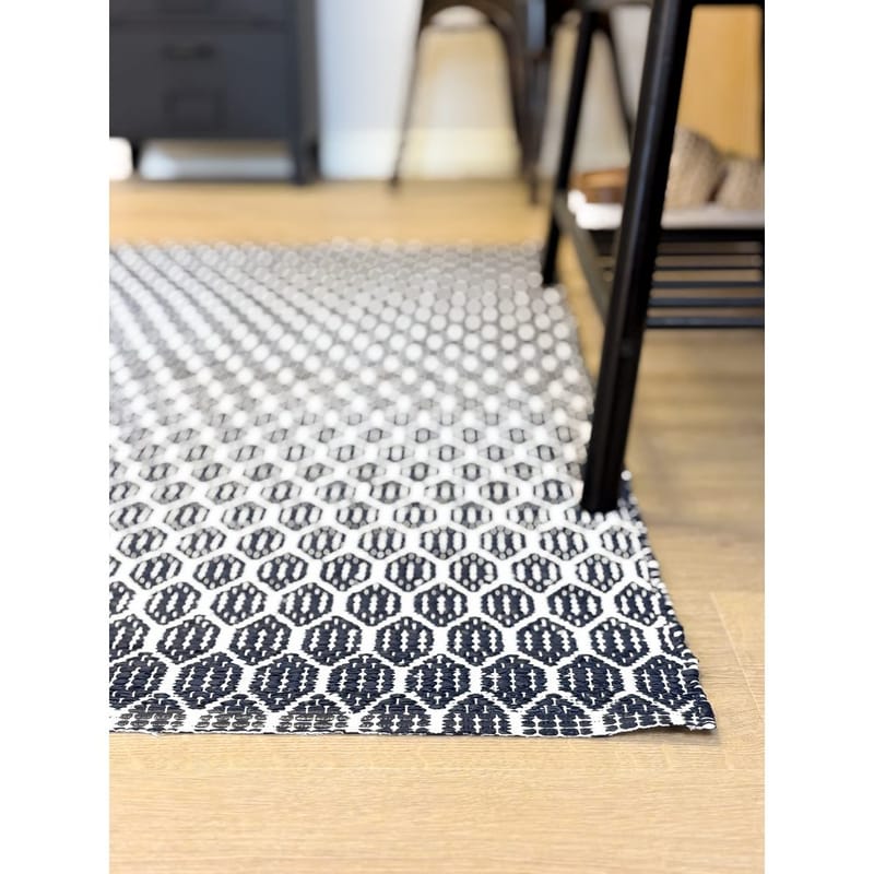 Plastmatta Hilma Link - 70x200 cm, Blå - Textil & mattor - Mattor - Utomhusmattor - Plastmattor