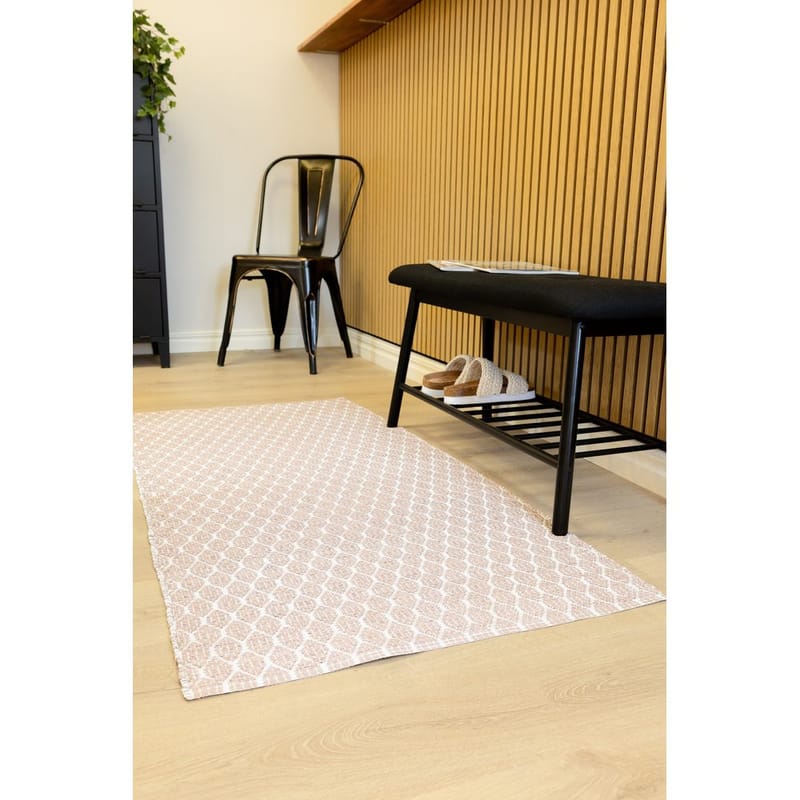 Plastmatta Hilma Link - 70x200 cm, Rosa - Textil & mattor - Mattor - Utomhusmattor - Plastmattor