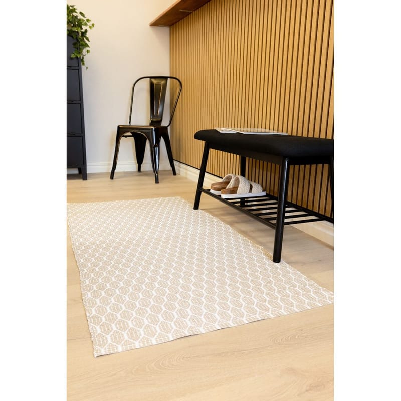 Plastmatta Hilma Link - 70x250 cm, Linne - Textil & mattor - Mattor - Utomhusmattor - Plastmattor