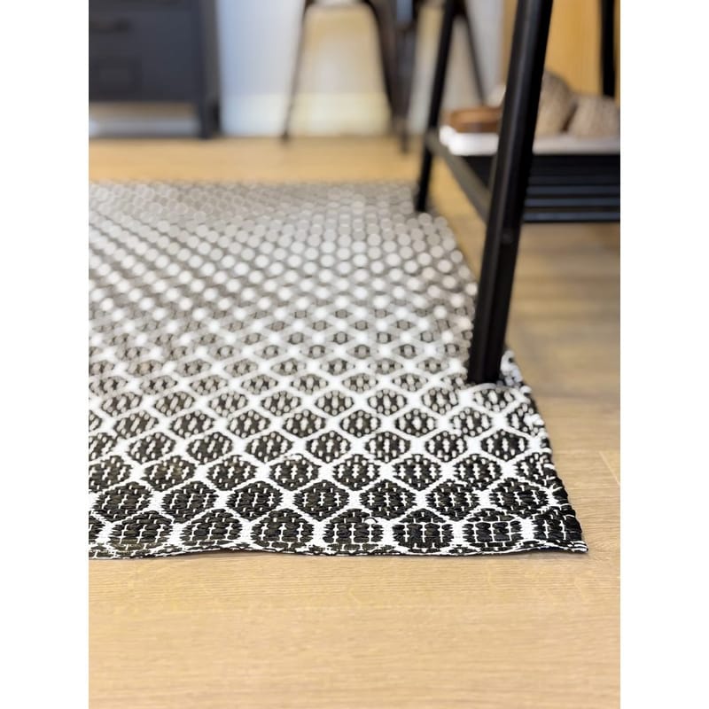 Plastmatta Hilma Link - 70x250 cm, Svart - Textil & mattor - Mattor - Utomhusmattor - Plastmattor