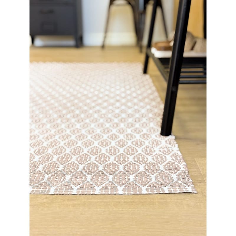 Plastmatta Hilma Link - 70x300 cm, Rosa - Textil & mattor - Mattor - Utomhusmattor - Plastmattor