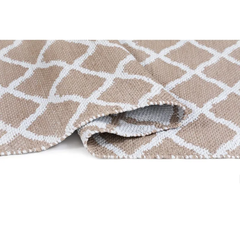 Plastmatta Hilma Wave - 70x150 cm, Linne - Textil & mattor - Mattor - Utomhusmattor - Plastmattor