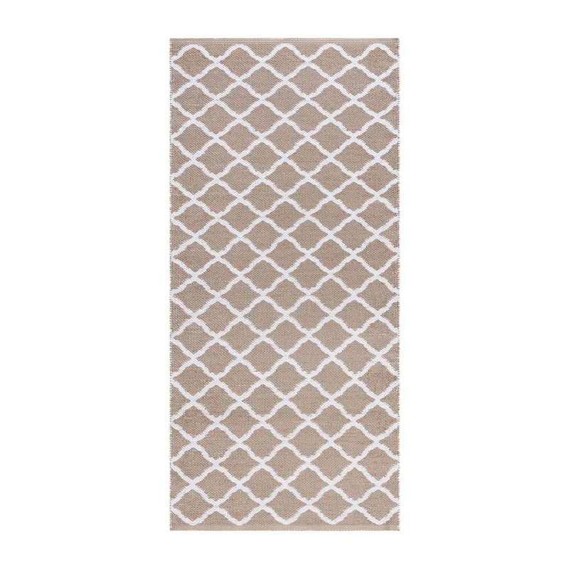 Plastmatta Hilma Wave, 70x200 cm, Linne