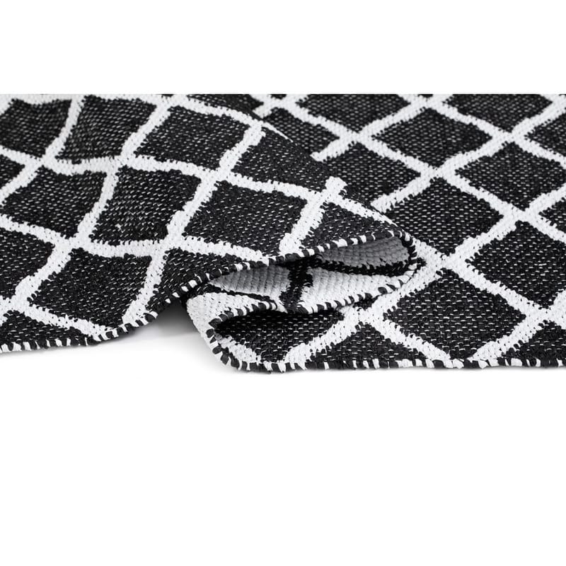 Plastmatta Hilma Wave - 70x200 cm, Svart - Textil & mattor - Mattor - Utomhusmattor - Plastmattor