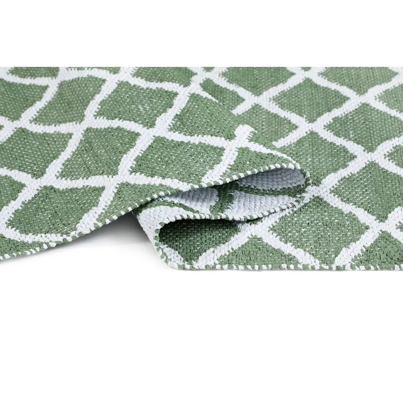 Plastmatta Hilma Wave - 70x250 cm, Grön - Textil & mattor - Mattor - Modern matta - Wiltonmattor