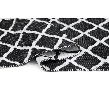 Plastmatta Hilma Wave - 70x250 cm, Svart - Textil & mattor - Mattor - Modern matta - Wiltonmattor