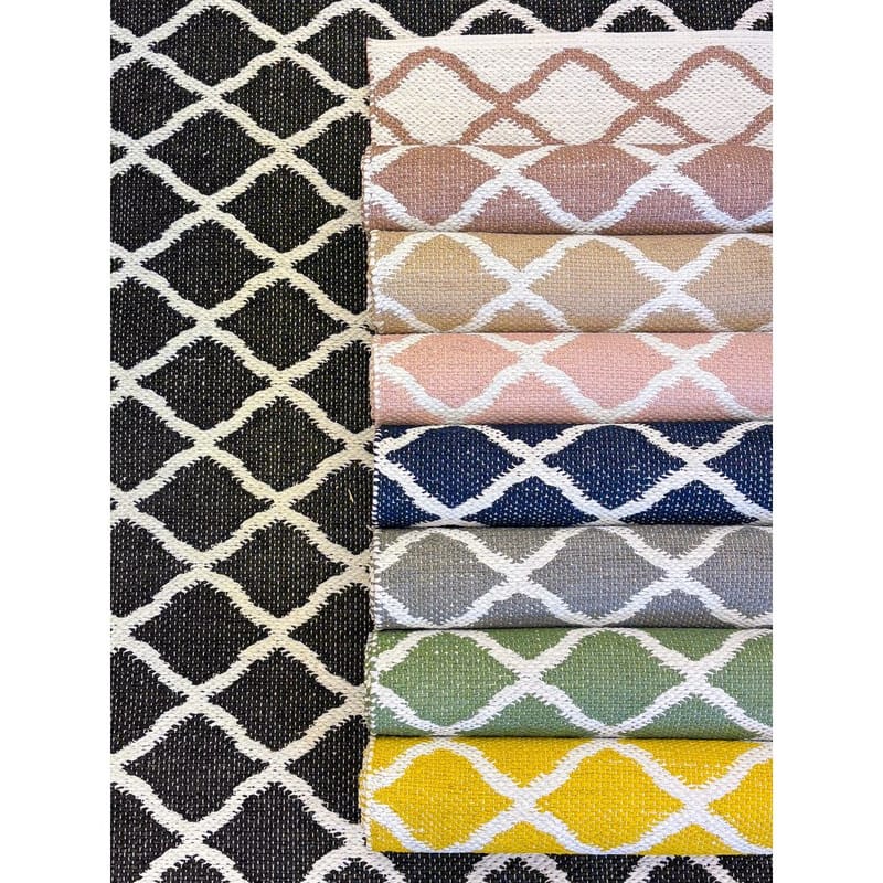 Plastmatta Hilma Wave - 70x300 cm, Linne - Textil & mattor - Mattor - Utomhusmattor - Plastmattor