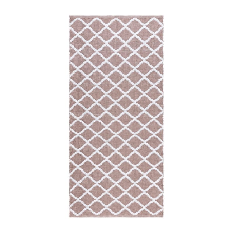 Plastmatta Hilma Wave, 70x300 cm, Rosa