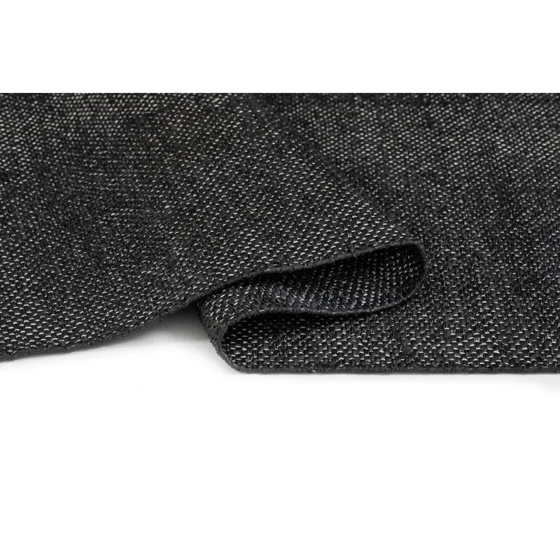 Plastmatta Hilma Plain - 70x150 cm, Svart - Textil & mattor - Mattor - Utomhusmattor - Plastmattor