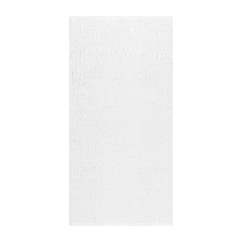 Plastmatta Hilma Plain - 70x150 cm, Vit - Textil & mattor - Mattor - Utomhusmattor - Plastmattor
