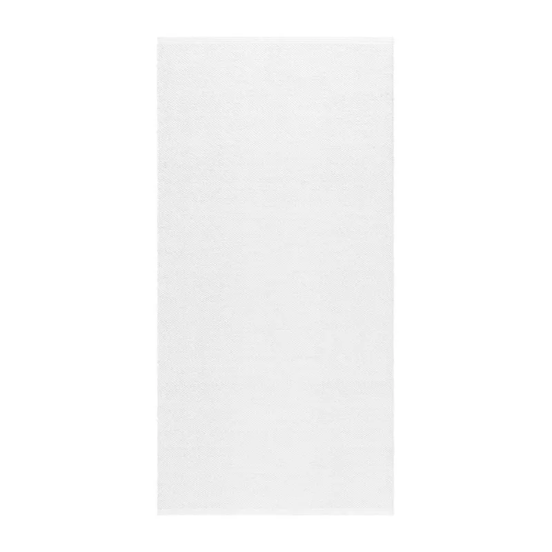 Plastmatta Hilma Plain, 70x250 cm, Vit