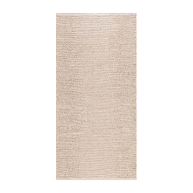 Plastmatta Hilma Plain - 70x250 cm, Linne - Textil & mattor - Mattor - Utomhusmattor - Plastmattor
