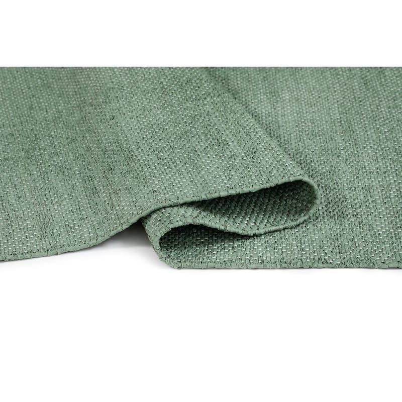 Plastmatta Hilma Plain - 70x300 cm, Grön - Textil & mattor - Mattor - Utomhusmattor - Plastmattor